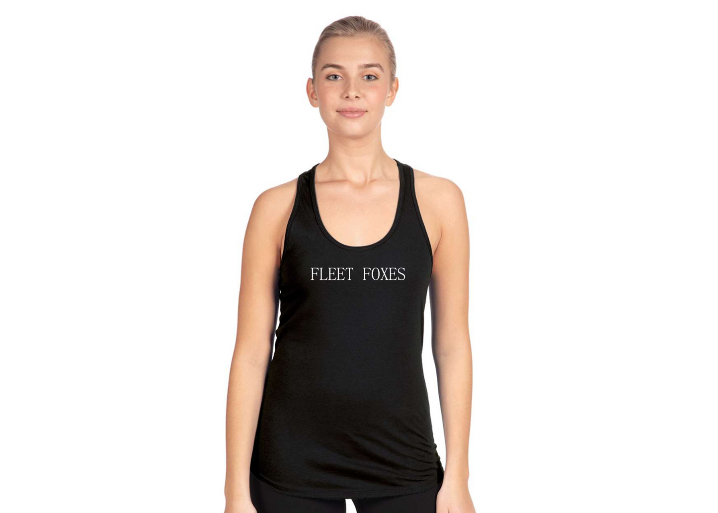 Women's Fleet Foxes Logo Next Level Ideal Racerback Tank