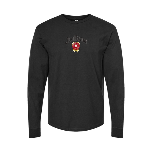 Youth Jim Beam Logo Cotton Long Sleeve T-Shirt