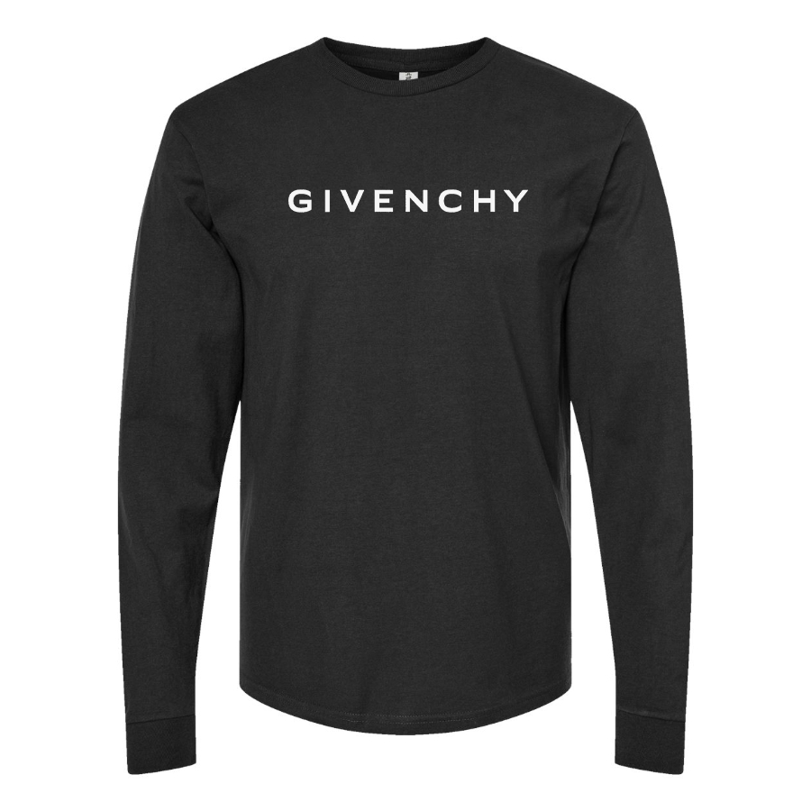 Men's Givenchy Logo Long Sleeve T-Shirt