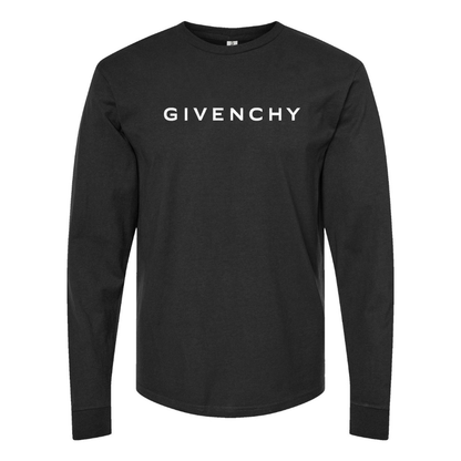 Men's Givenchy Logo Long Sleeve T-Shirt