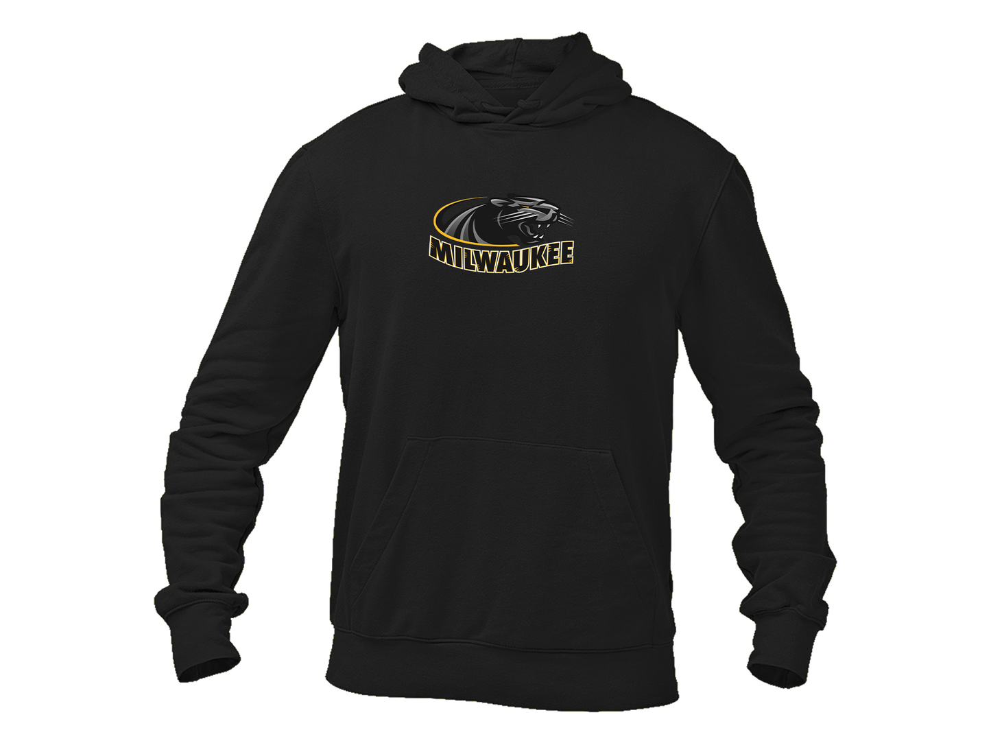 Men's Wisconsin Milwaukee Panthers Gildan  Heavy Blend Hooded Sweatshirt