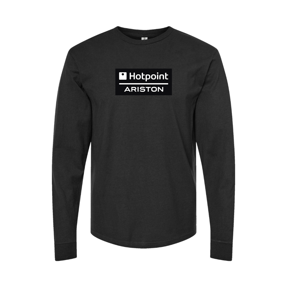 Men's Hotpoint-Ariston Logo Long Sleeve T-Shirt