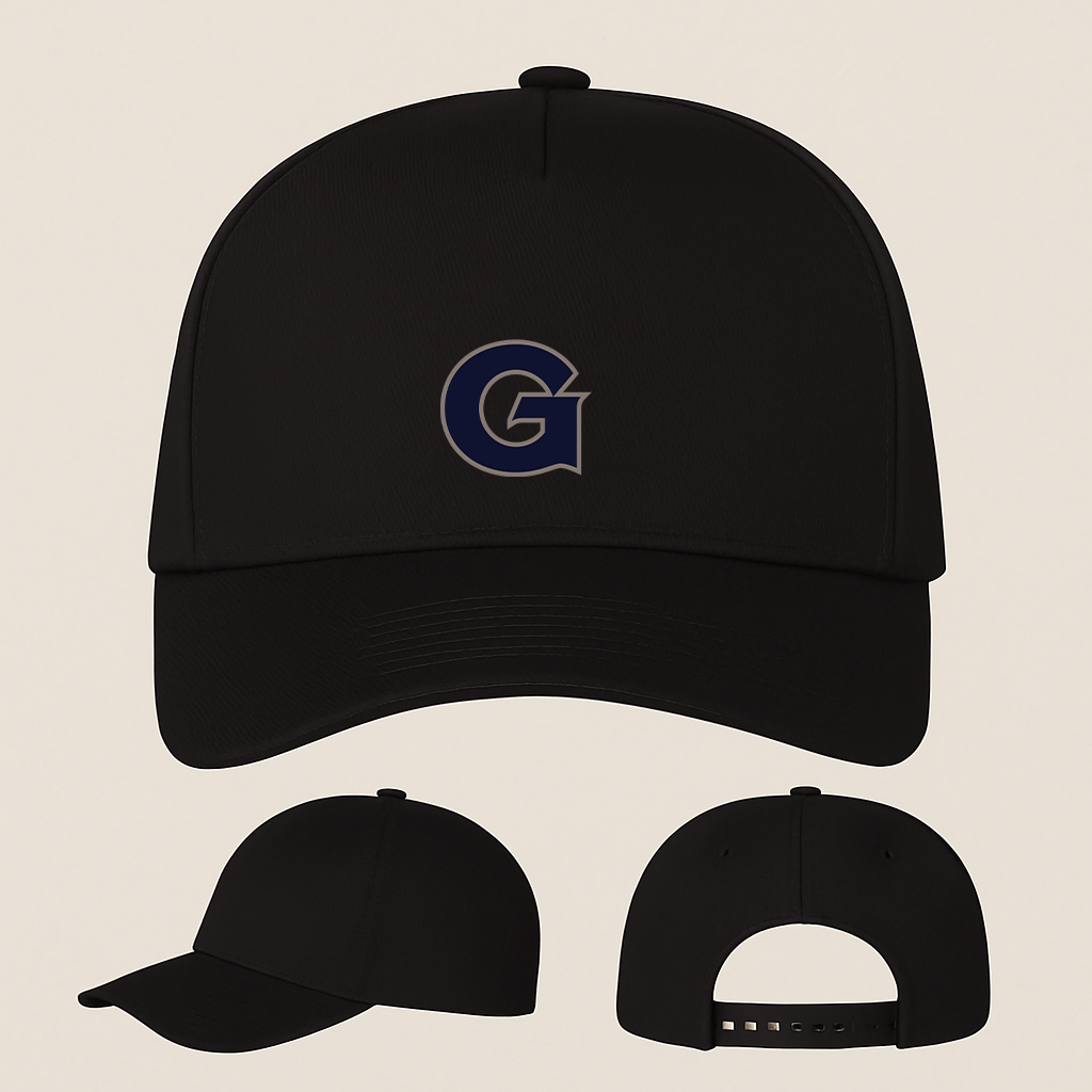 George Georgetown Hoyas Logo Five Panel Twill Snapback Cap