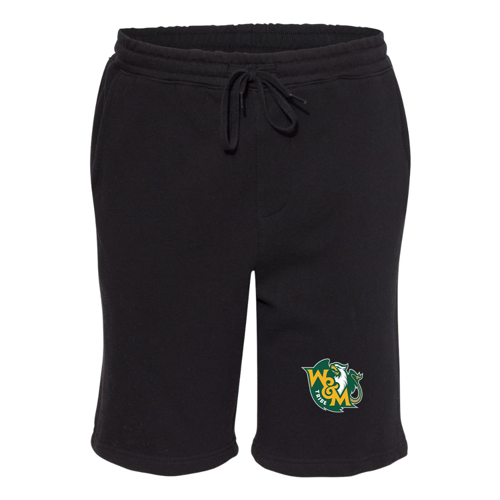 Men's William and Mary Tribe Independent Trading Co Midweight Fleece Shorts