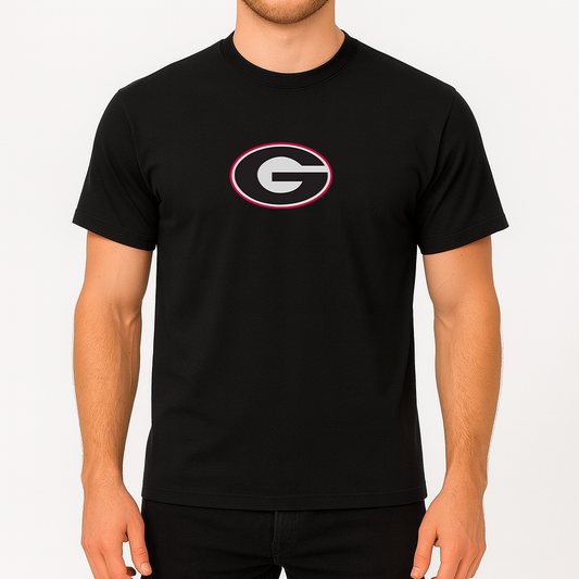 Men's Georgia Bulldogs Logo Cotton T-Shirt