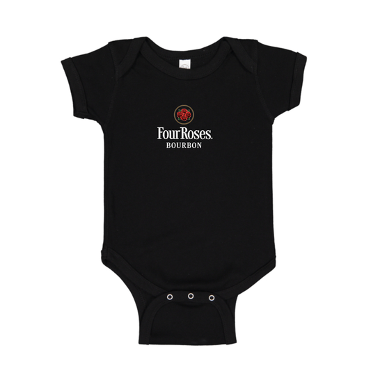 Four Roses Logo Baby Romper Onesie