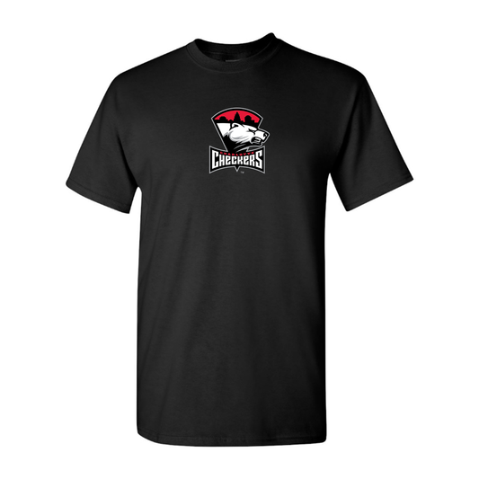 Men's Charlotte Checkers Logo Cotton T-Shirt