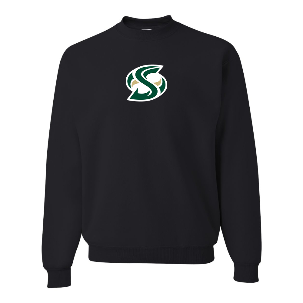 Men's Sacramento State Hornets Logo   JERZEES NuBlend Crewneck Sweatshirt