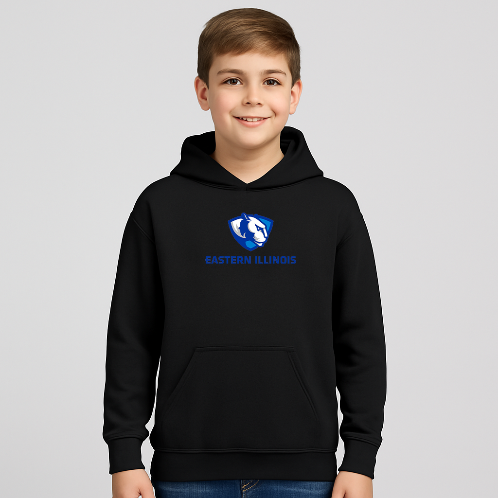 Youth Eastern Illinois Panthers Logo Pullover Hoodie