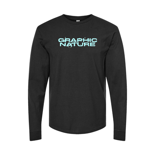Men's Graphic Nature Logo Long Sleeve T-Shirt