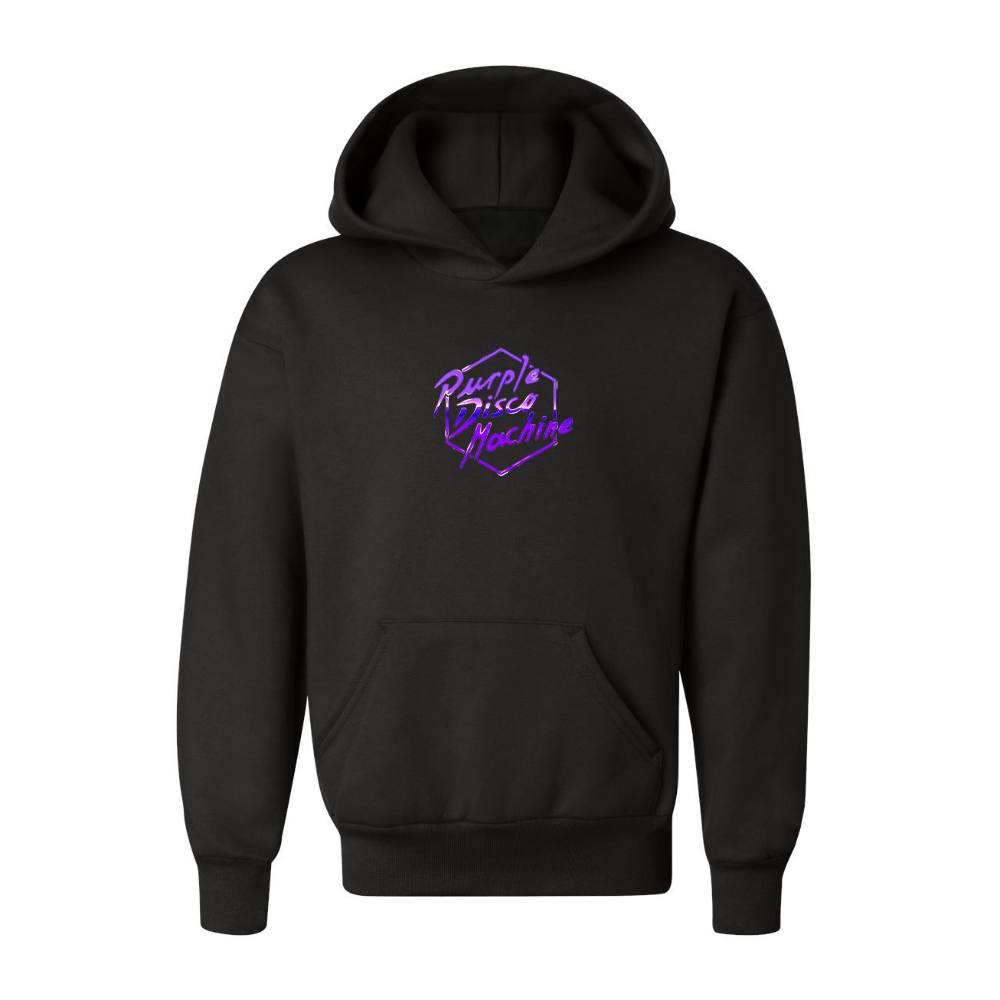 Youth Purple Disco Machine Pullover Hoodie