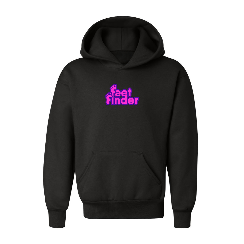 Youth FeetFinder Logo Pullover Hoodie