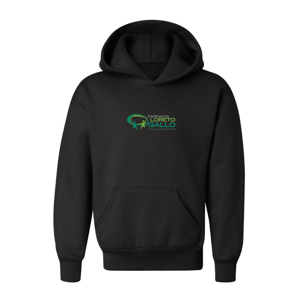 Youth Farmacia Loreto Gallo Logo Pullover Hoodie