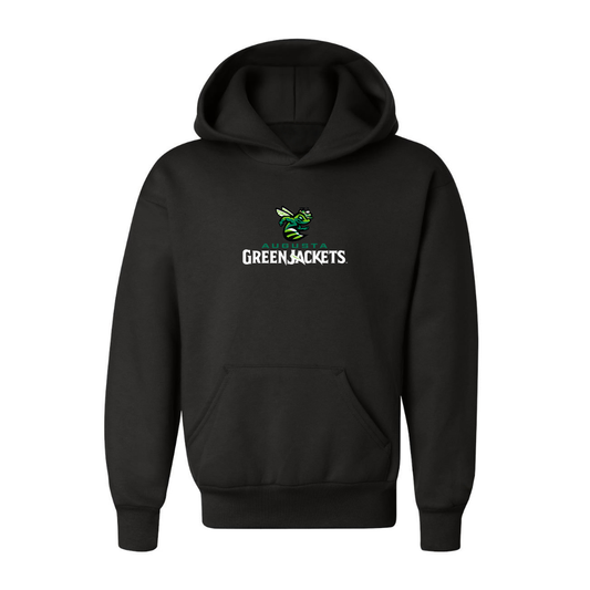 Youth Augusta GreenJackets Logo Pullover Hoodie
