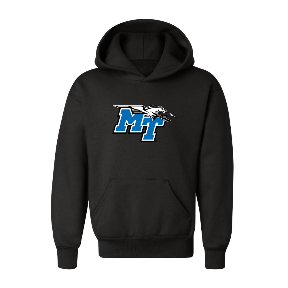 Youth Middle Tennessee Blue Raiders Logo Pullover Hoodie