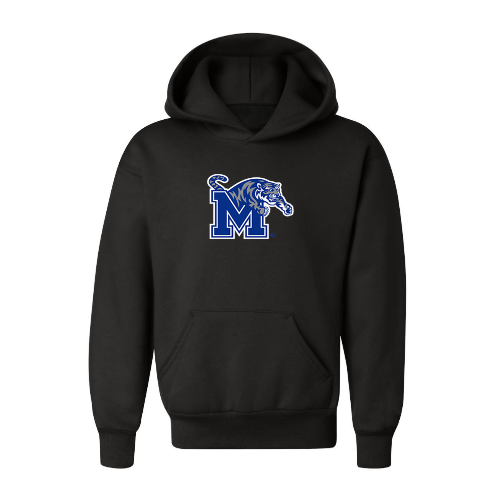 Youth Memphis Tigers Logo Pullover Hoodie