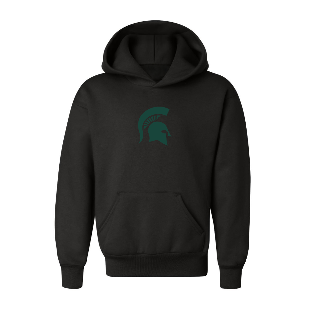 Youth Michigan State Spartans Logo Pullover Hoodie