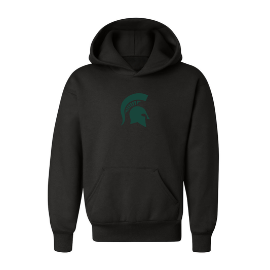 Youth Michigan State Spartans Logo Pullover Hoodie