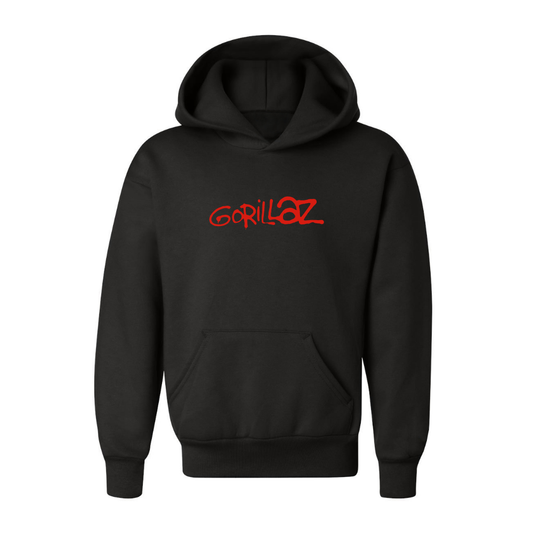 Youth Gorillaz Logo Pullover Hoodie