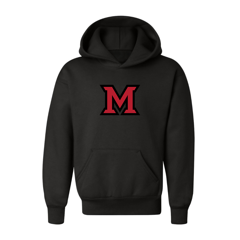 Youth Miami Ohio RedHawks Logo Pullover Hoodie