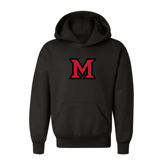 Youth Miami Ohio RedHawks Logo Pullover Hoodie