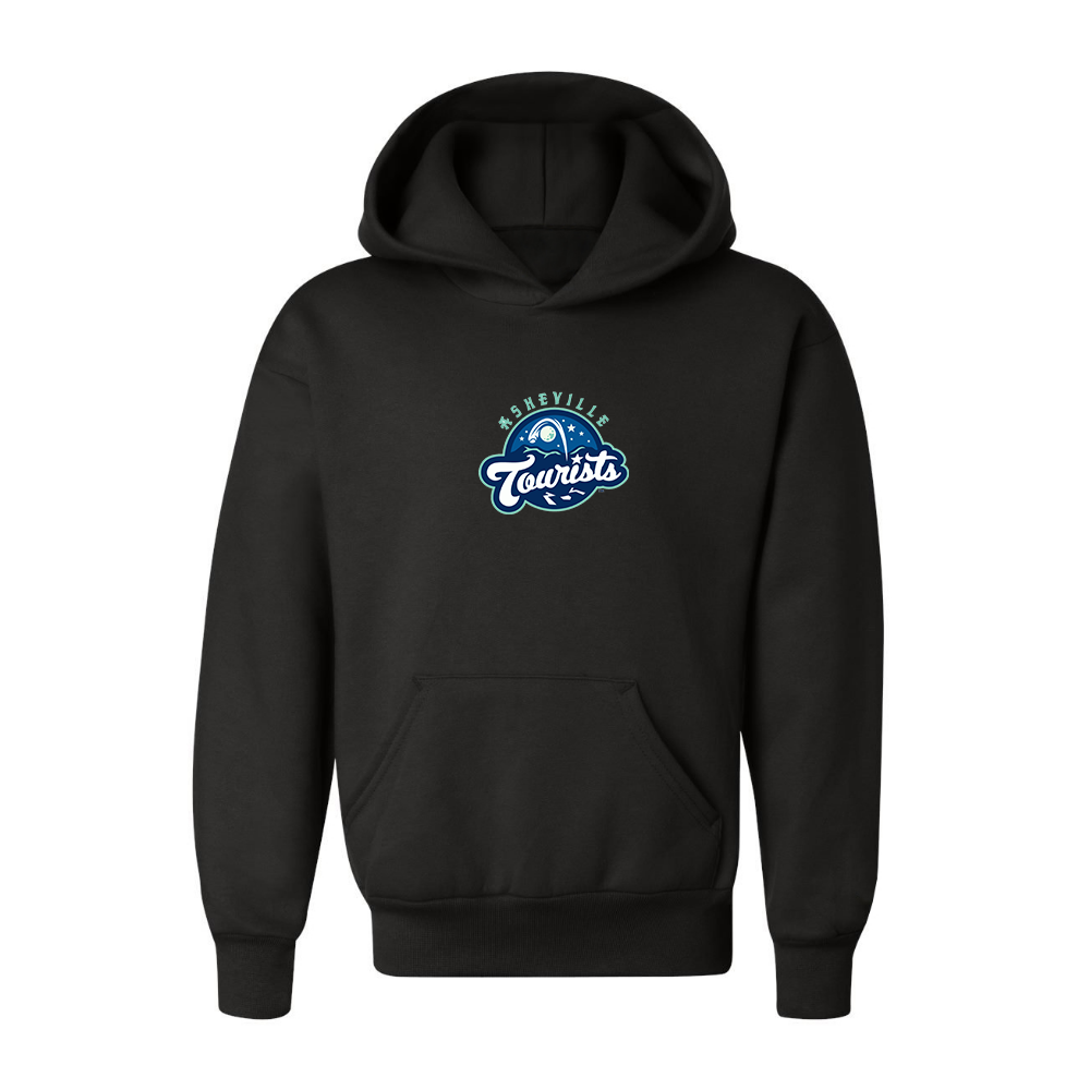 Youth Asheville Tourists Logo Pullover Hoodie
