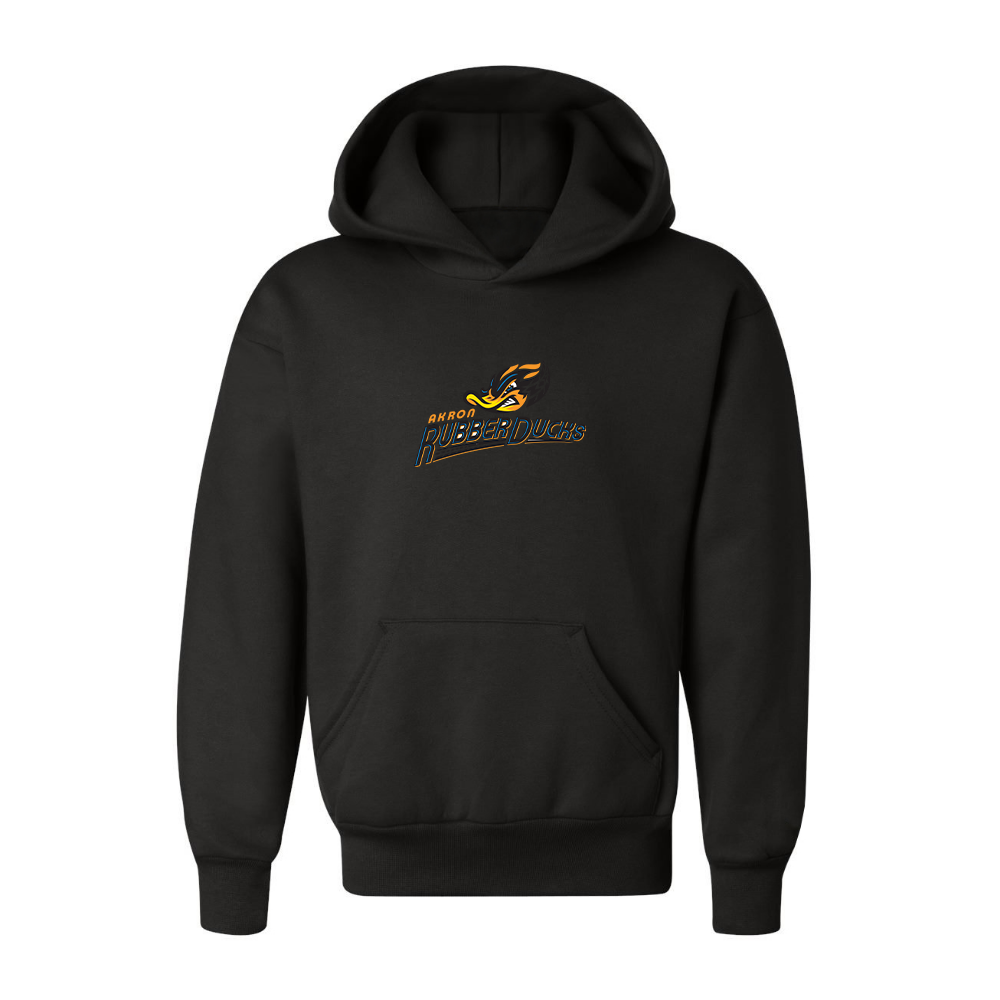 Youth Akron RubberDucks Logo Pullover Hoodie