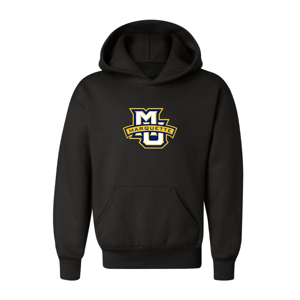 Youth Marquette Golden Eagles Logo Pullover Hoodie