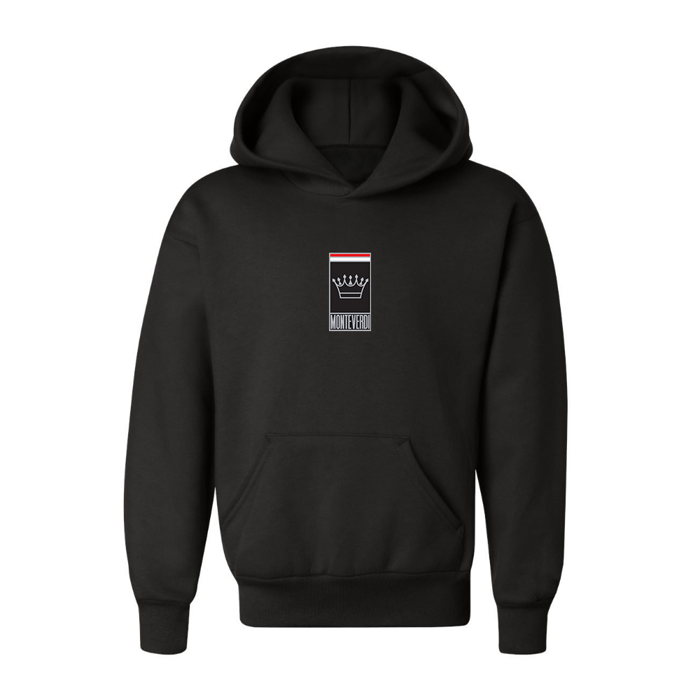 Youth Monteverdi Logo Pullover Hoodie