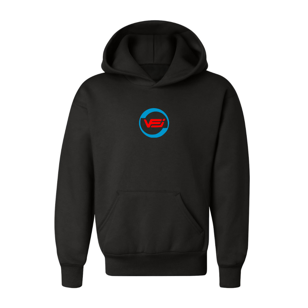 Youth Vehicle Factory Jabalpur Logo Pullover Hoodie