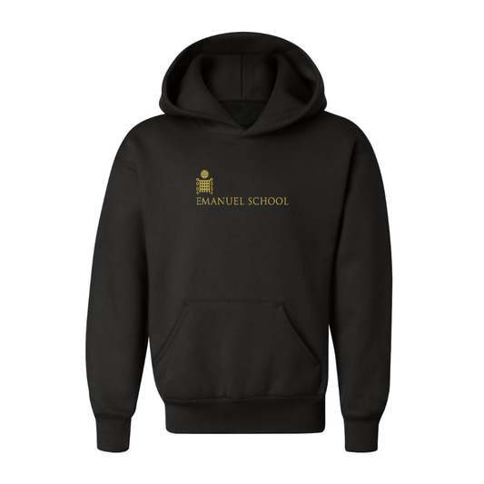Youth Emanuel School Logo Pullover Hoodie