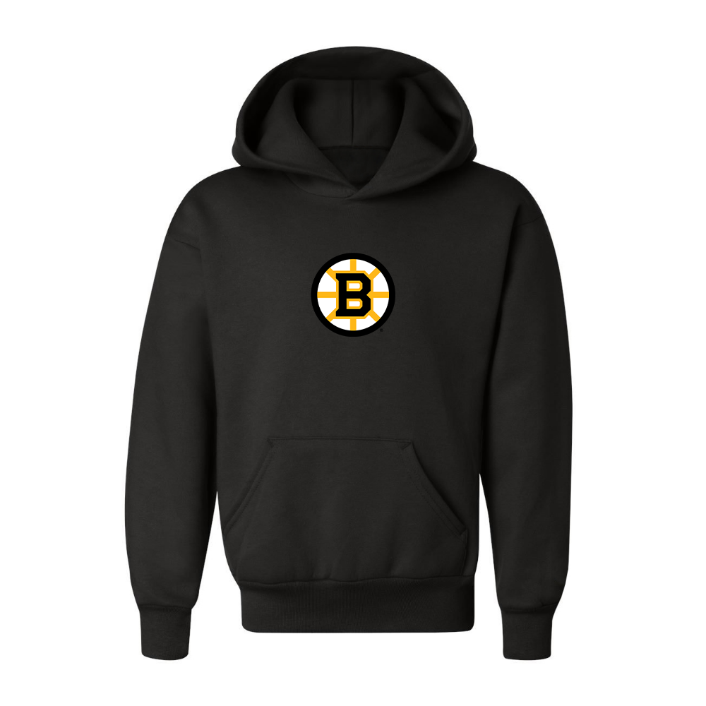 Youth Boston Bruins Logo Pullover Hoodie