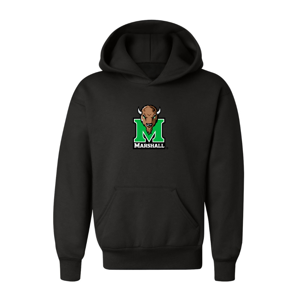 Youth Marshall Thundering Herd Logo Pullover Hoodie