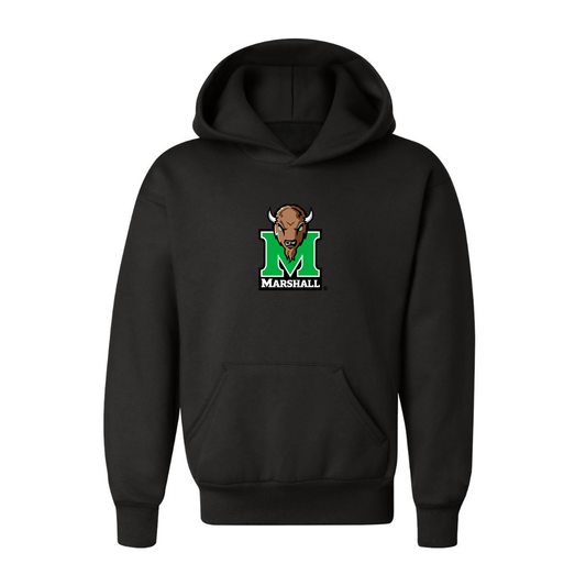 Youth Marshall Thundering Herd Logo Pullover Hoodie