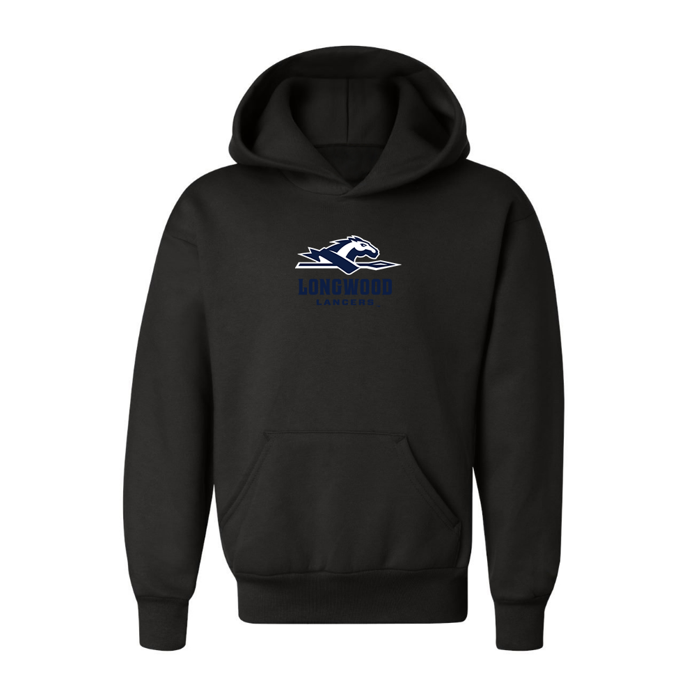 Youth Longwood Lancers Logo Pullover Hoodie