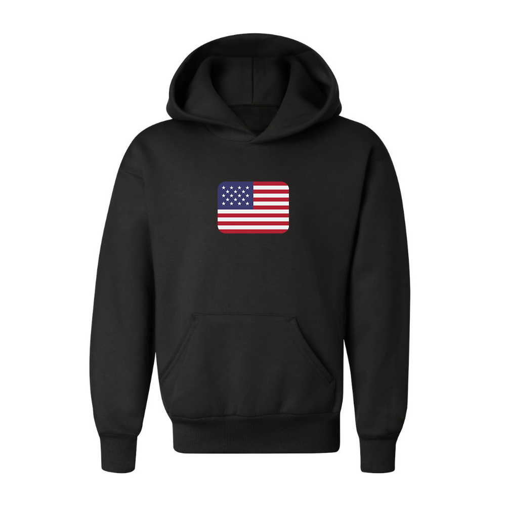 Youth American-Flag-Emoji Pullover Hoodie