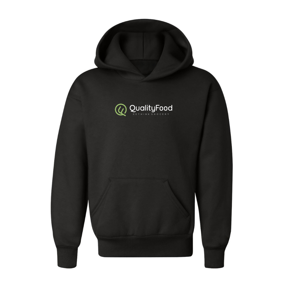 Youth Quality Food Logo Pullover Hoodie