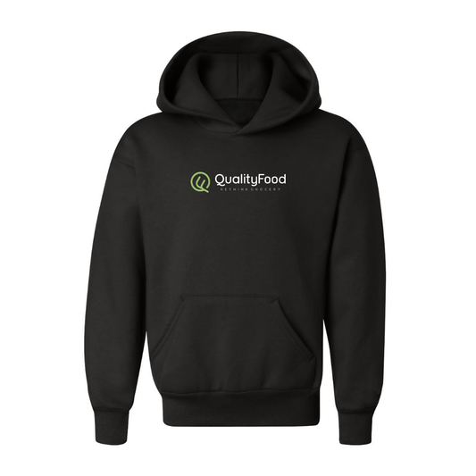 Youth Quality Food Logo Pullover Hoodie