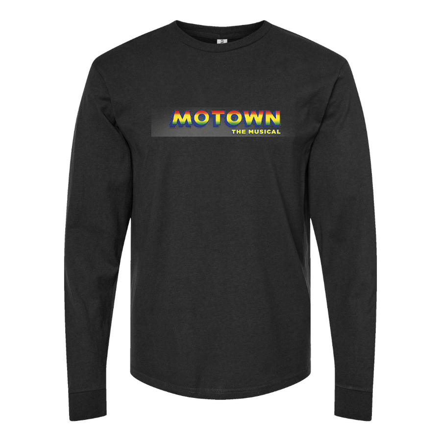 Men's Motown the Musical Logo Long Sleeve T-Shirt