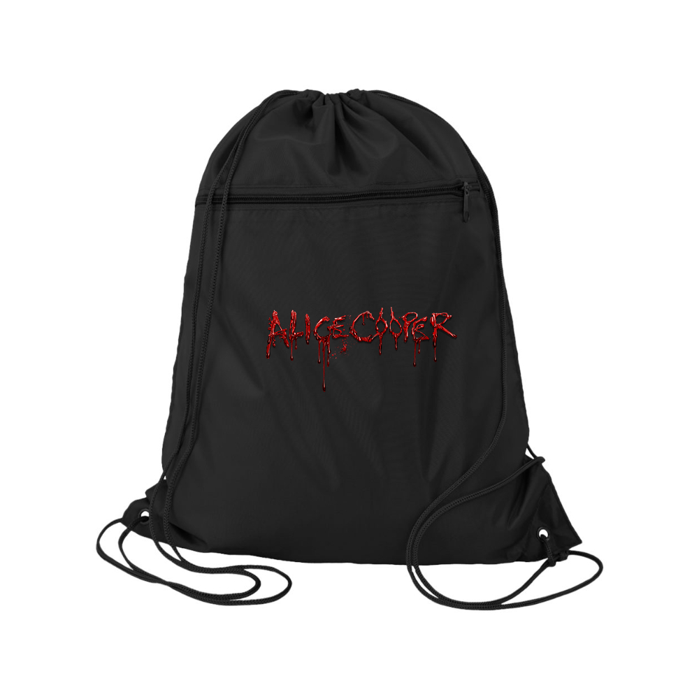 Alice Cooper Logo Q-Tees - Polyester Cinchpack