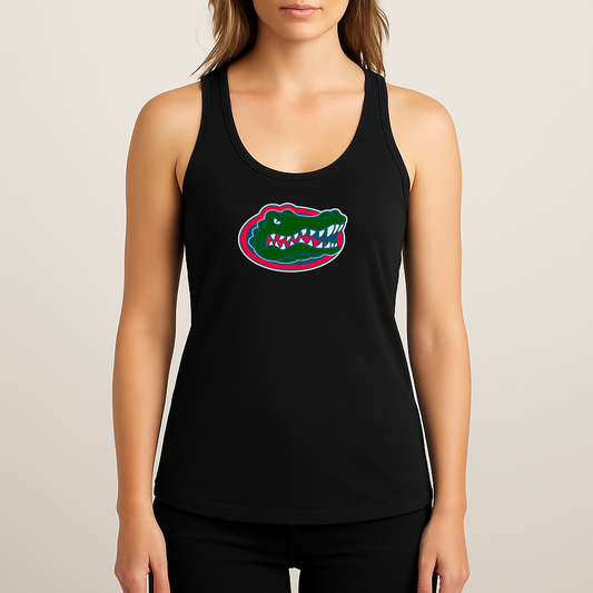 Women's Florida Gators Logo Next Level Ideal Racerback Tank