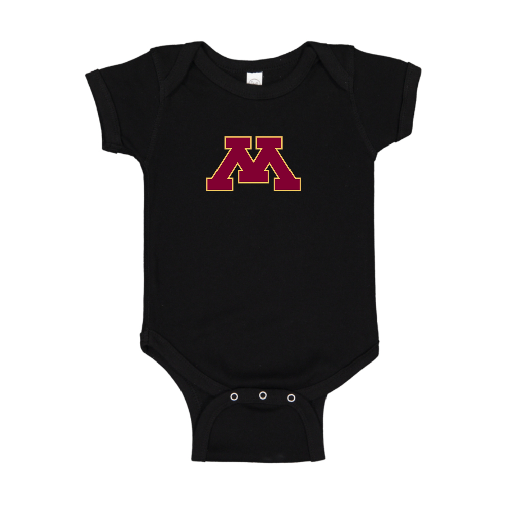 Minnesota Golden Gophers Logo Baby Romper Onesie