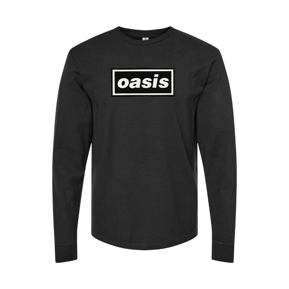 Youth Oasis Logo Cotton Long Sleeve T-Shirt