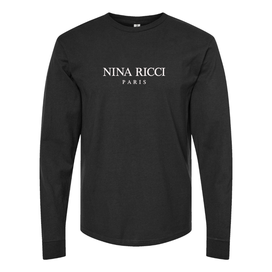 Youth  Nina Ricci Paris Logo Cotton Long Sleeve T-Shirt