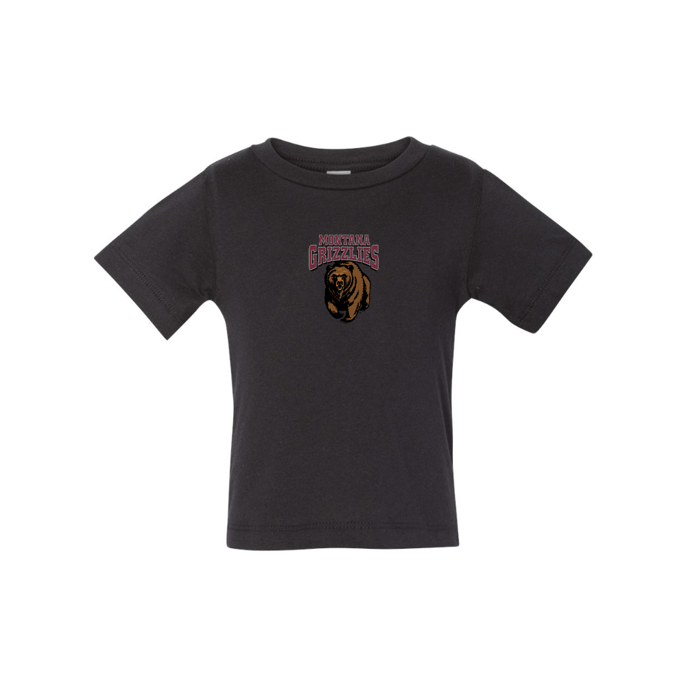 Montana Grizzliesl BELLA CANVAS Infant Jersey Tee