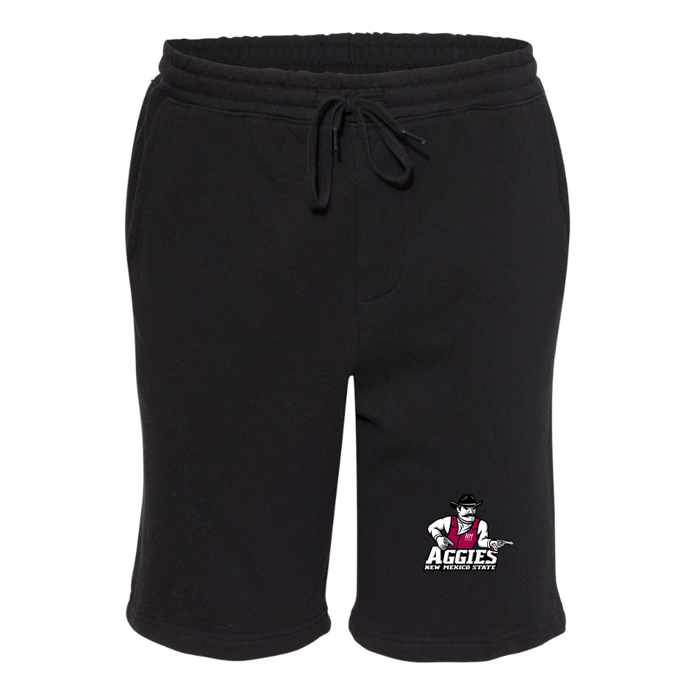 Men's Aggies New Mexico State Logo Independent Trading Co Midweight Fleece Shorts