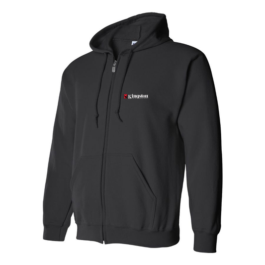 Men's Kingston Logo Zipper Hoodie