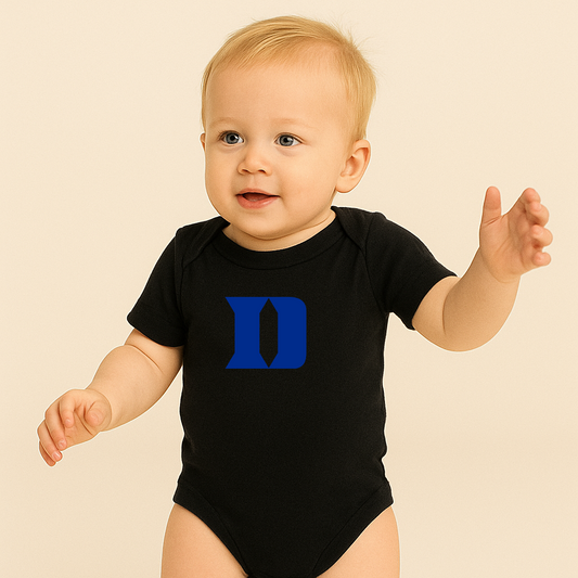 Duke Blue Devils Logo Baby Romper Onesie