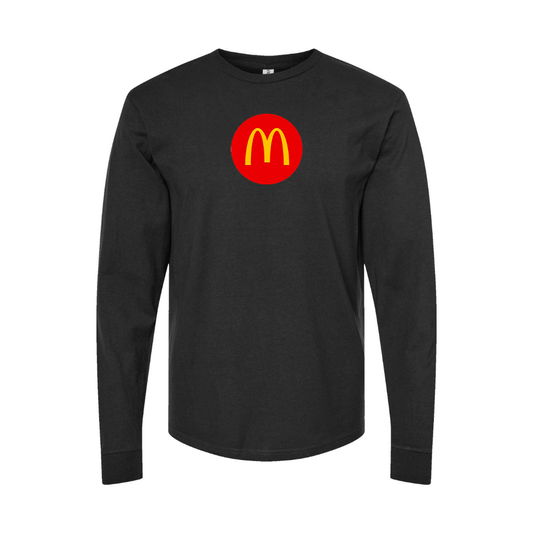 Youth McDonalds  Logo Cotton Long Sleeve T-Shirt