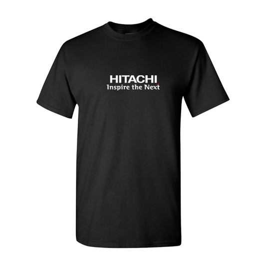 Men's Hitachi Logo Cotton T-Shirt